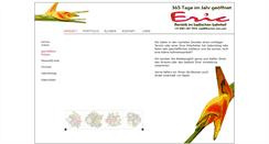Desktop Screenshot of blumen-eric.com